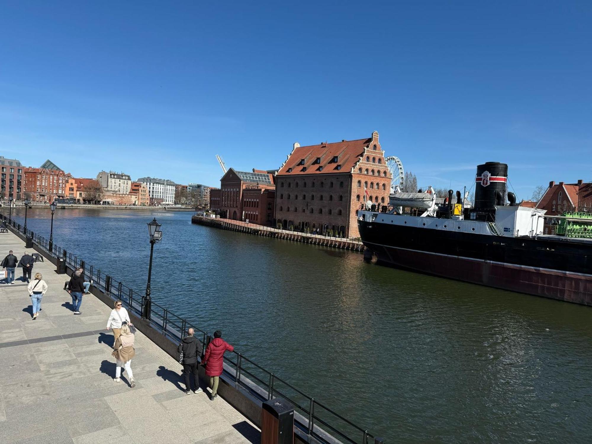 Motlawa Apartments - Old Town & River Viev, Fast Wifi Gdańsk Zewnętrze zdjęcie